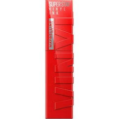 shimmer lipstick Maybelline Superstay Vinyl Link 25-red-hot - Maybelline Maroc - Aylal Beauty
