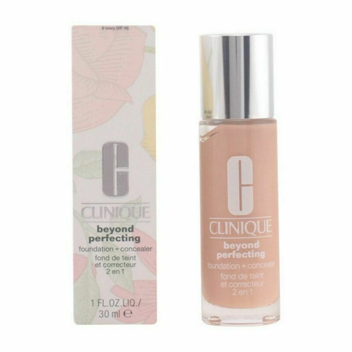 Liquid Make Up Base Clinique Beyond Perfecting 02-alabaster 2-in-1 (30 ml) - Clinique Maroc - Aylal Beauty
