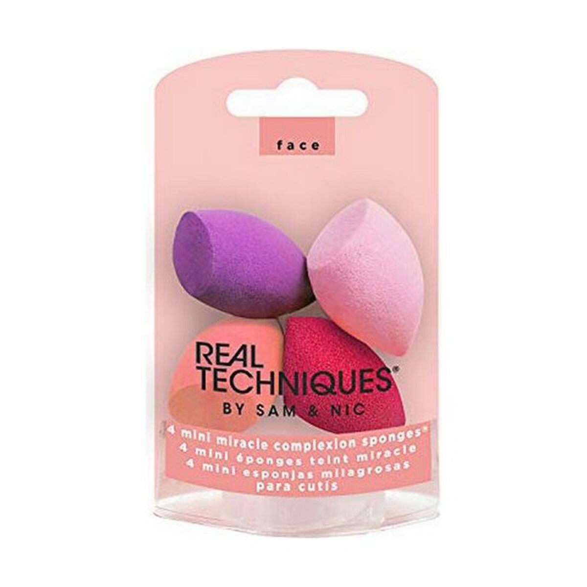 Make-up Sponge Miracle Complexion Mini 1492 (4 pcs) 4 Pieces - Real Techniques Maroc - Aylal Beauty Make-up Sponge Miracle Complexion Mini 1492 (4 pcs) 4 Pieces - Real Techniques Maroc - Aylal Beauty