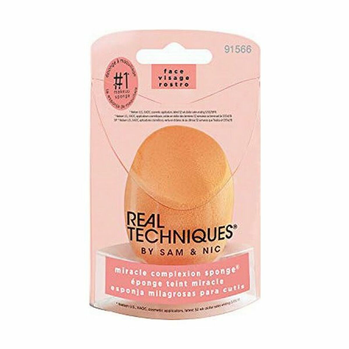 Make-up Sponge Miracle Complexion 1566 - Real Techniques Maroc - Aylal Beauty Make-up Sponge Miracle Complexion 1566 - Real Techniques Maroc - Aylal Beauty