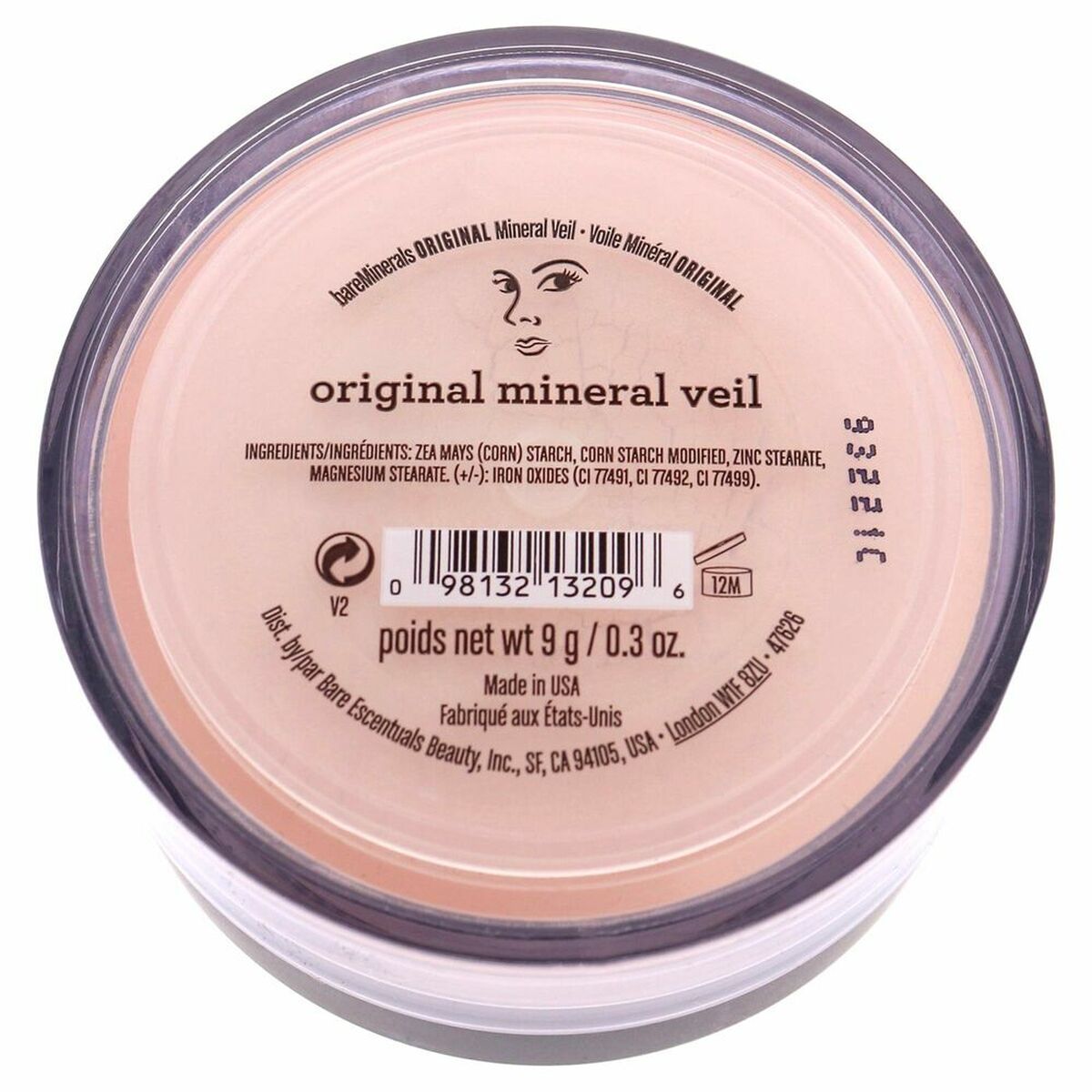 Make-up Fixing Powders Mineral Veil 9 g - bareMinerals Maroc - Aylal Beauty