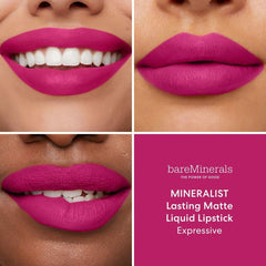Liquid lipstick bareMinerals Mineralist Expressive 4 ml - bareMinerals Maroc - Aylal Beauty