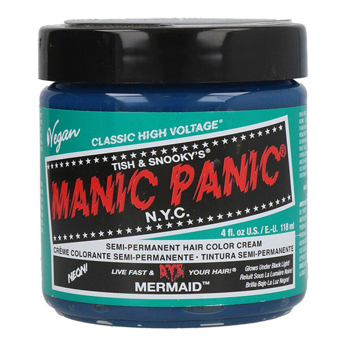 Permanent Dye Classic HCR 11025 Mermaid (118 ml) - Manic Panic Maroc - Aylal Beauty