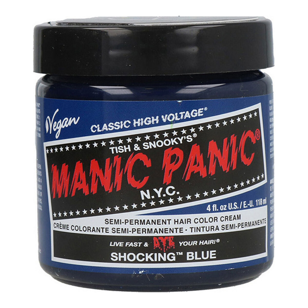 Permanent Dye Classic Manic Panic HCR 11028 Shocking Blue (118 ml) - Manic Panic Maroc - Aylal Beauty
