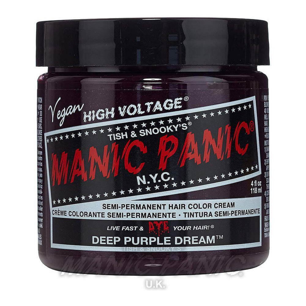 Permanent Dye Classic Manic Panic Deep Purple Dream (118 ml) - Manic Panic Maroc - Aylal Beauty