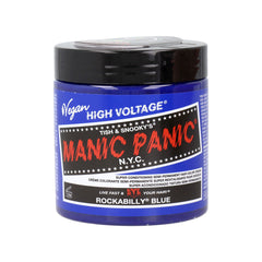Semi-permanent Colourant Manic Panic Panic High Blue Vegan (237 ml) - Manic Panic Maroc - Aylal Beauty