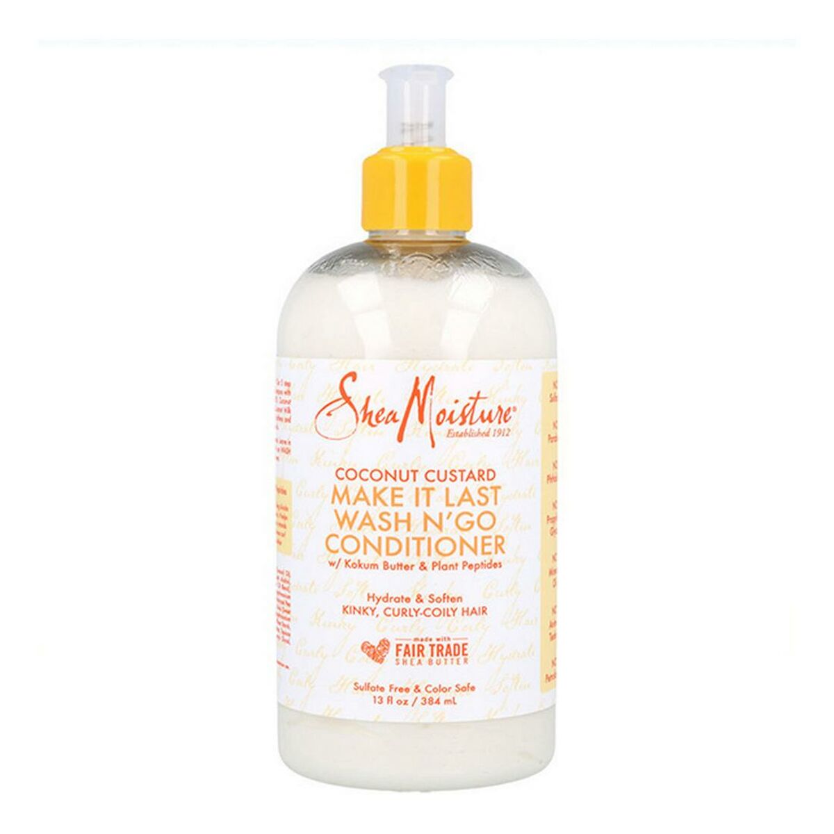 Conditioner Coconut Custard Wash N'Go (384 ml) - Shea Moisture Maroc - Aylal Beauty