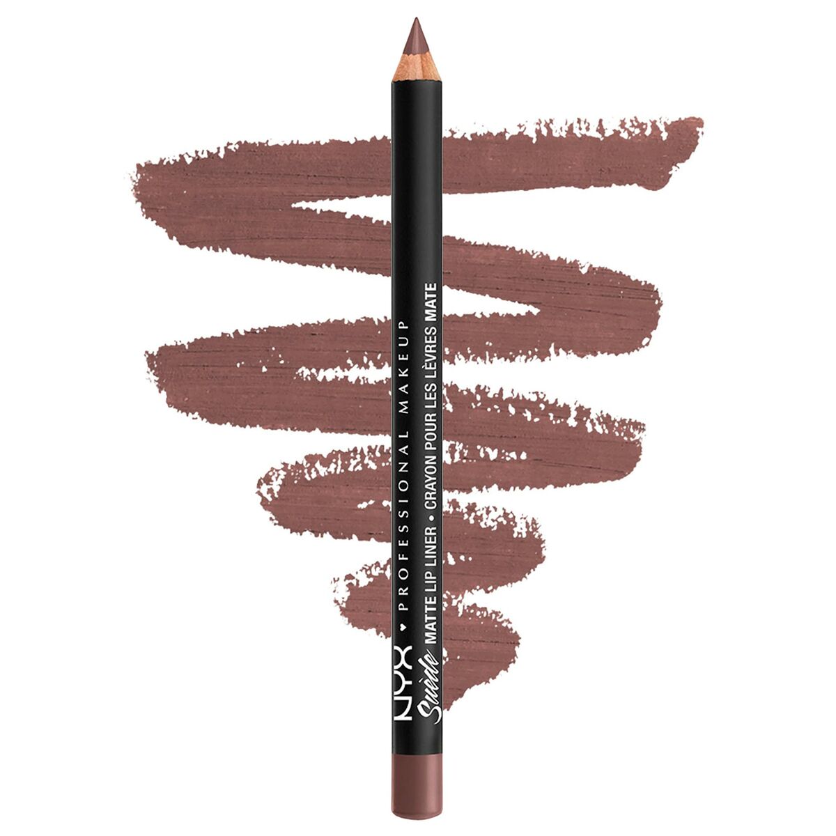 Lip Liner Pencil NYX Suede Los Ángeles Brown 3,5 g - NYX Maroc - Aylal Beauty