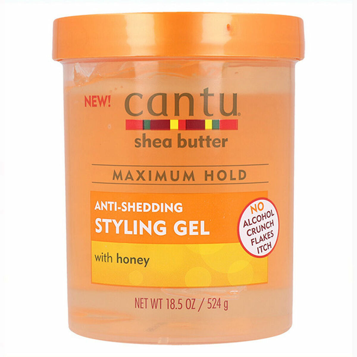 Shaping Gel Cantu Anti-Shedding Honey (524 g) - Cantu Maroc - Aylal Beauty