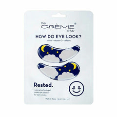 Patch for the Eye Area Rested hydrogel Reusable 2 Units - The Crème Shop Maroc - Aylal Beauty