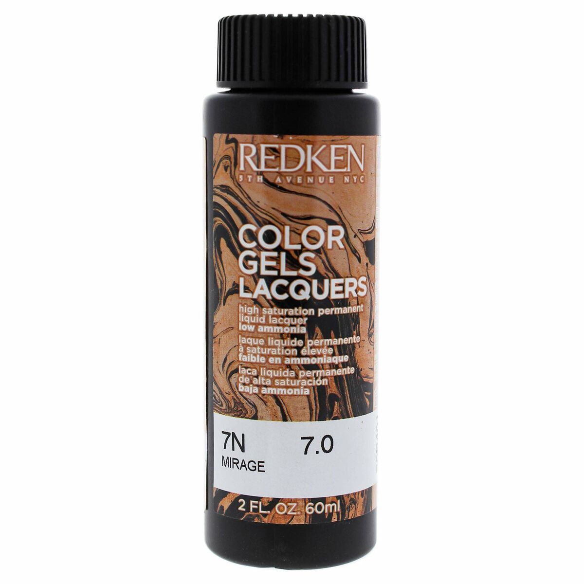 Permanent Colour Redken Color Gel Lacquers 7N-mirage (3 x 60 ml) - Redken Maroc - Aylal Beauty