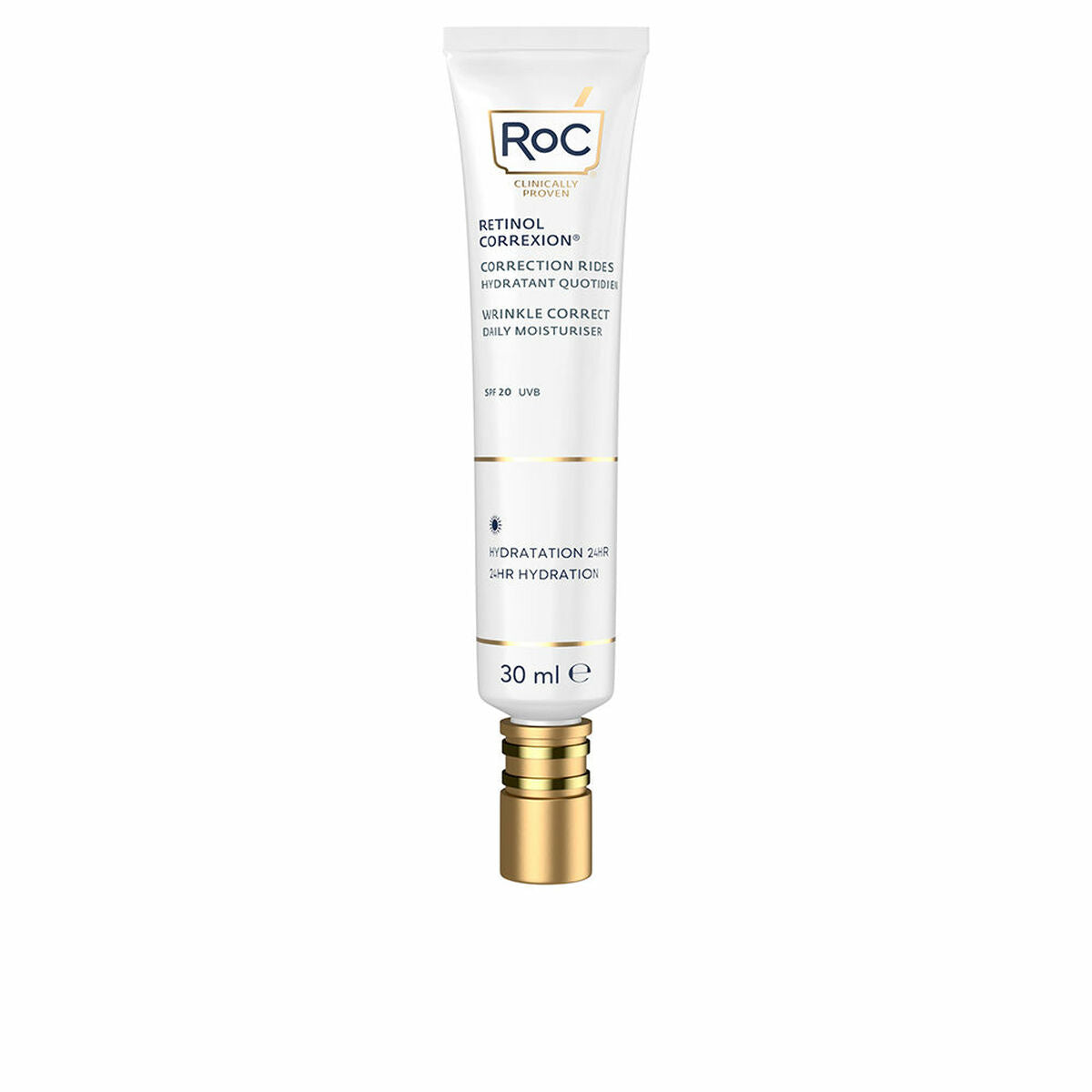 Anti-Wrinkle Cream Roc Wrinkle Correct Spf 30 Vitamin E Retinol 30 ml - Roc Maroc - Aylal Beauty