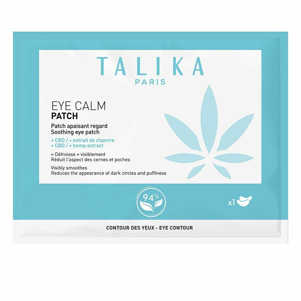 Anti-Wrinkle Patches for the Eye Area Talika Eye Calm Single Dose - Talika Maroc - Aylal Beauty