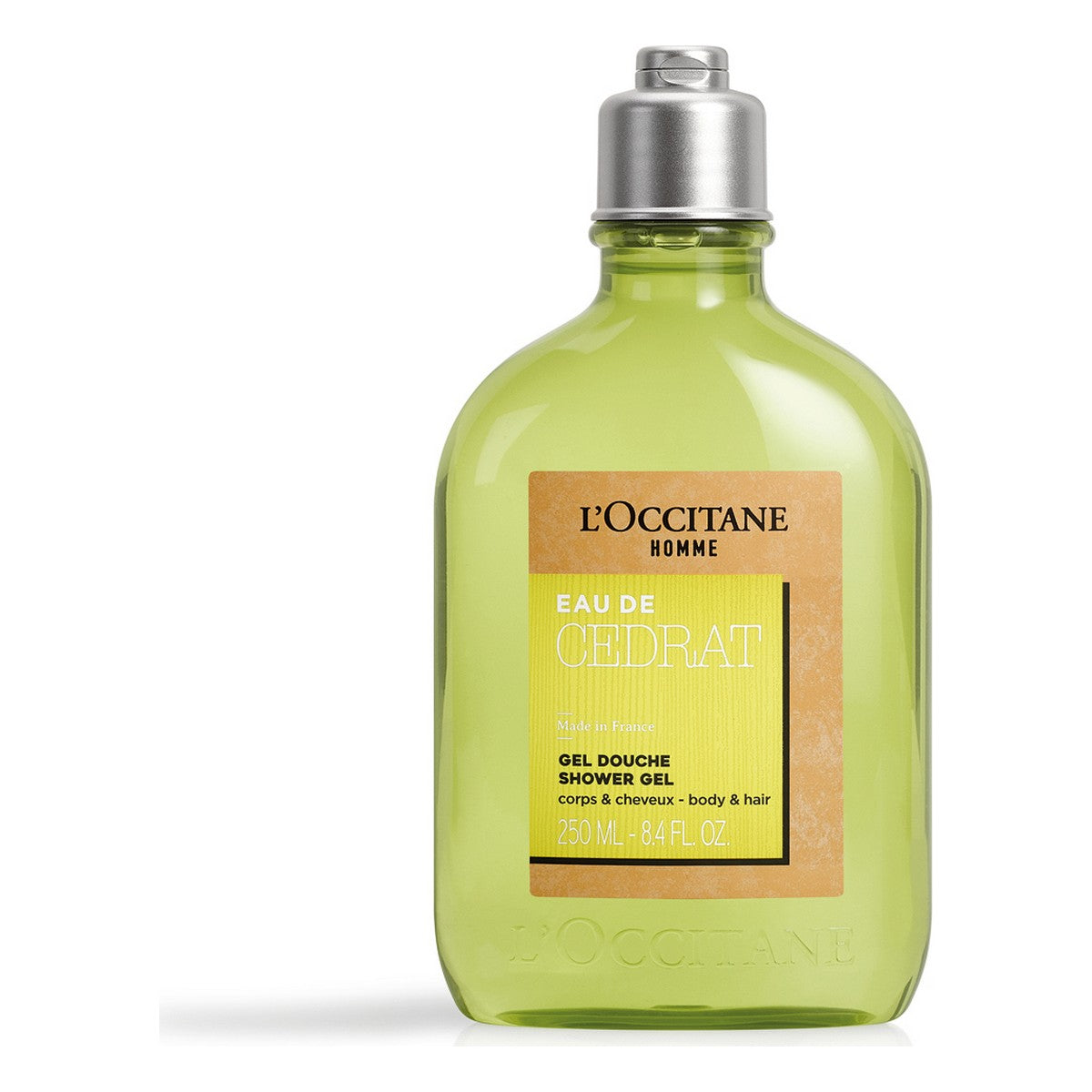 Shower Gel L'Occitane En Provence Homme 250 ml Lavendar Pepper Nutmeg - L'Occitane En Provence Maroc - Aylal Beauty