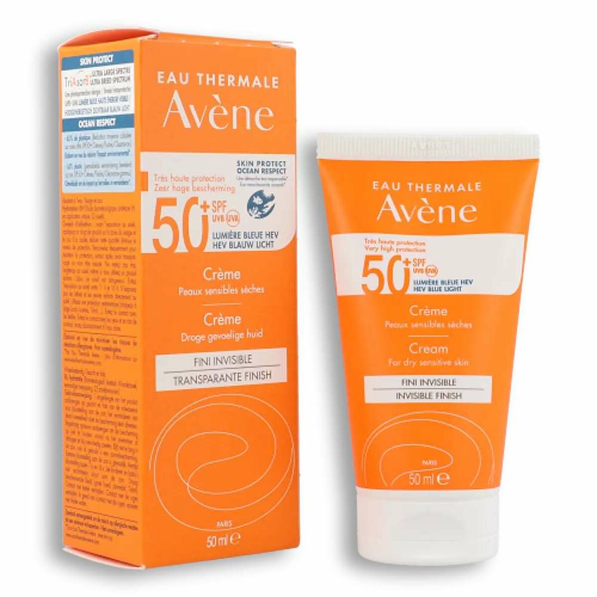 Sun Block Spf 50 (50 ml) - Avene Maroc - Aylal Beauty