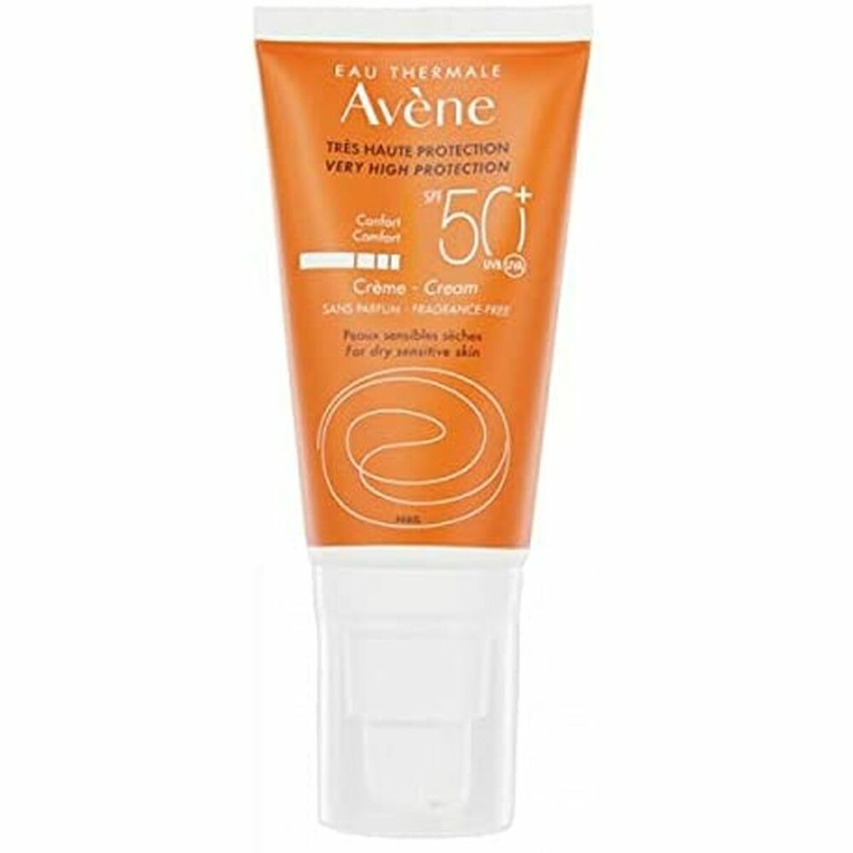 Facial Sun Cream Perfume free Spf 50+ (50 ml) - Avene Maroc - Aylal Beauty