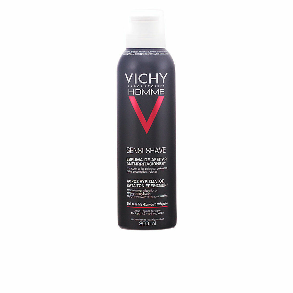Shaving Foam Vichy Homme Shaving Foam (200 ml) - Vichy Maroc - Aylal Beauty