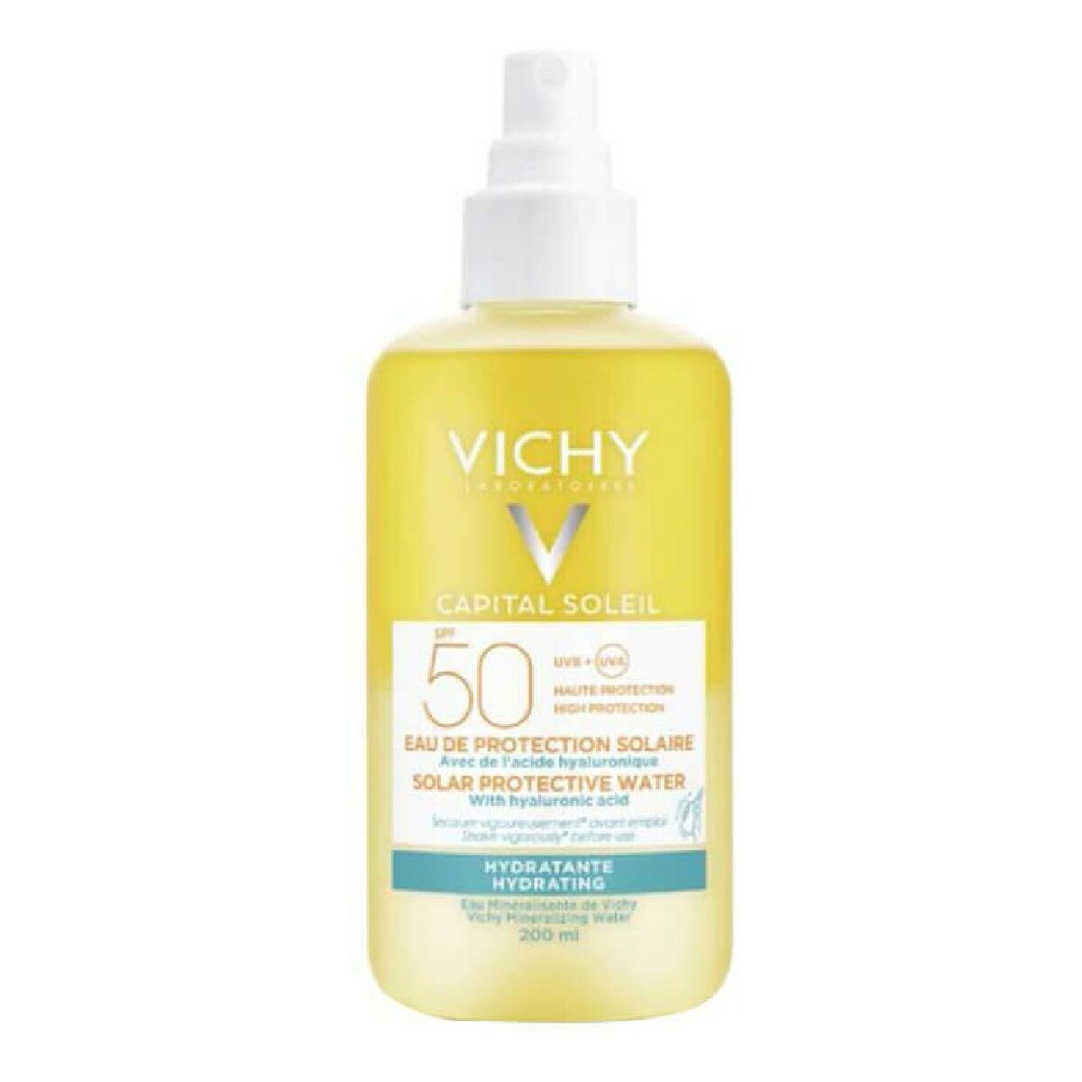 Sun Block Capital Soleil Hydrating Vichy Spf 50 (200 ml) - Vichy Maroc - Aylal Beauty