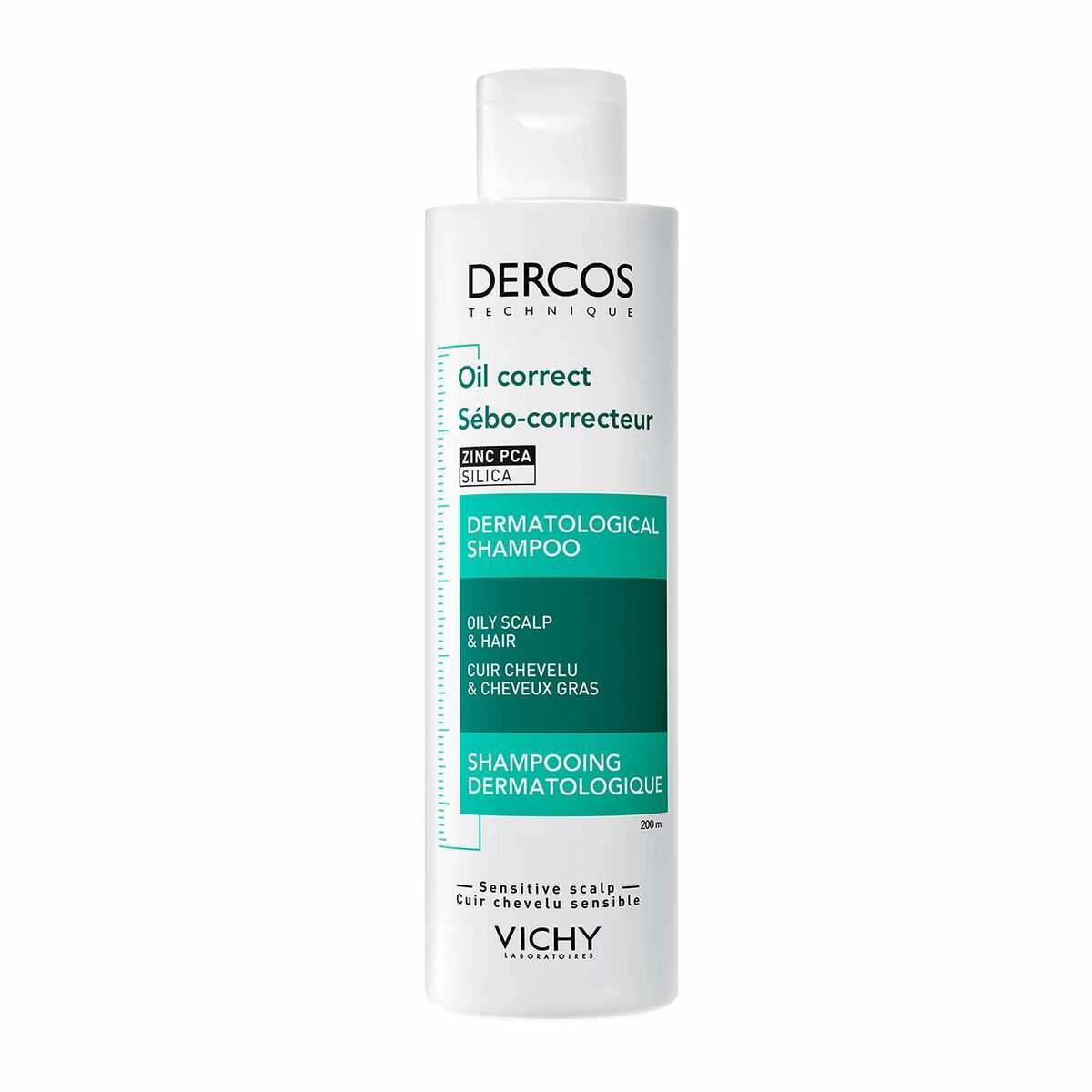 Shampoo Dercos 200 ml - Vichy Maroc - Aylal Beauty
