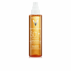 Sunscreen Oil Capital Soleil Spf 50 200 ml Invisible - Vichy Maroc - Aylal Beauty