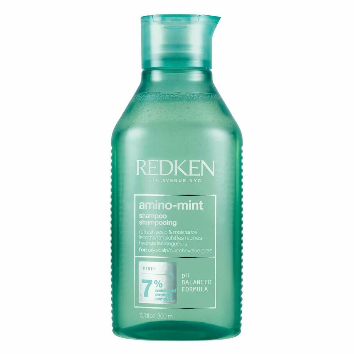 Purifying Shampoo Redken Amino-Mint Greasy Hair (300 ml) - Redken Maroc - Aylal Beauty