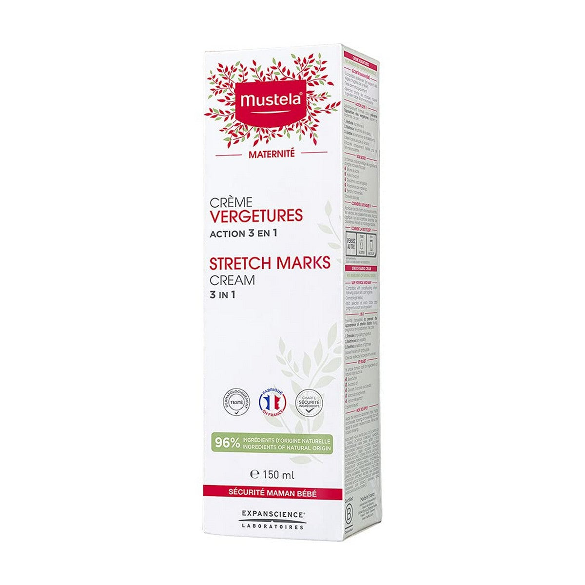 Anti-Stretch Mark Cream Mustela Maternité (150 ml) - Mustela Maroc - Aylal Beauty Anti-Stretch Mark Cream Mustela Maternité (150 ml) - Mustela Maroc - Aylal Beauty
