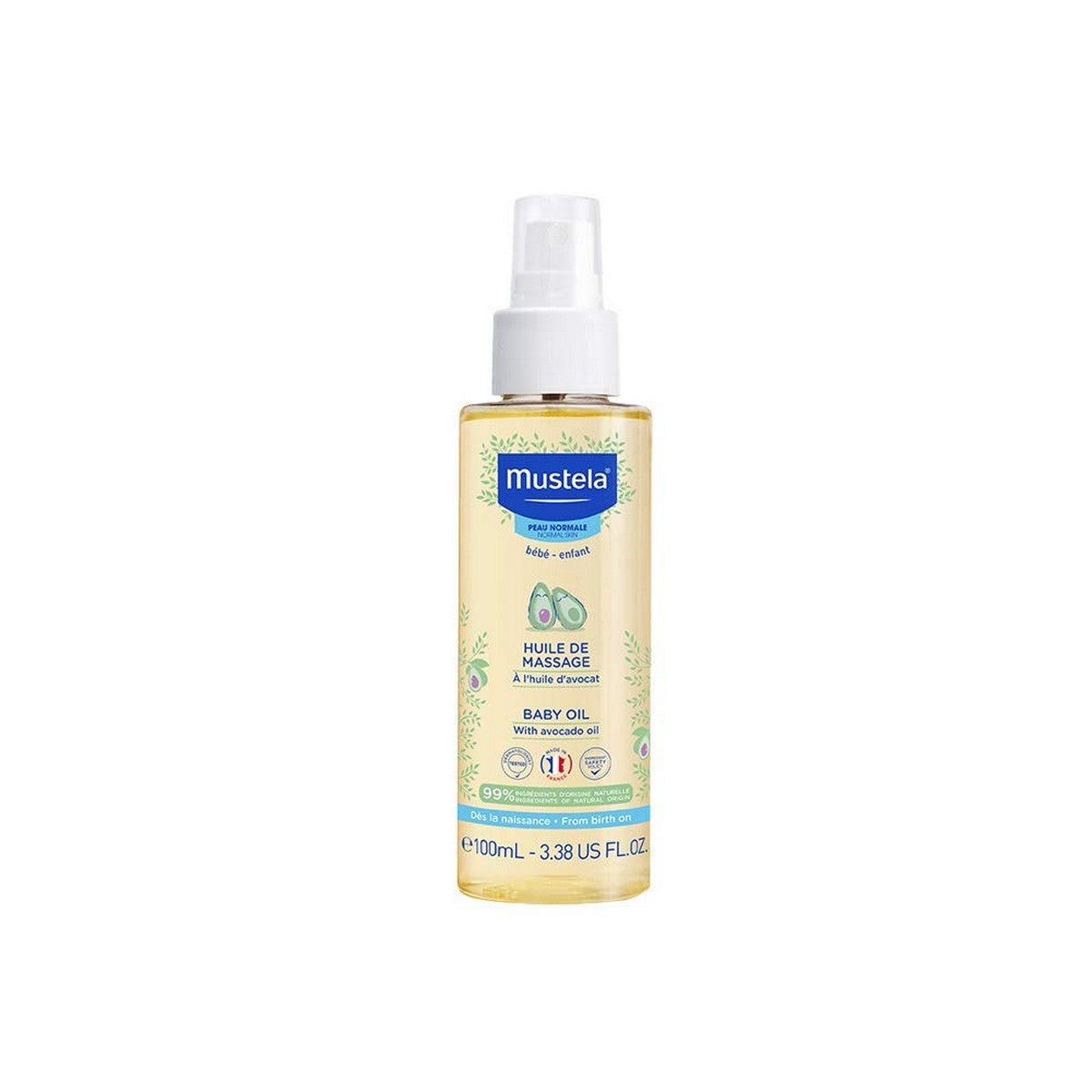 Body Oil for Baby Mustela Niño 100 ml - Mustela Maroc - Aylal Beauty