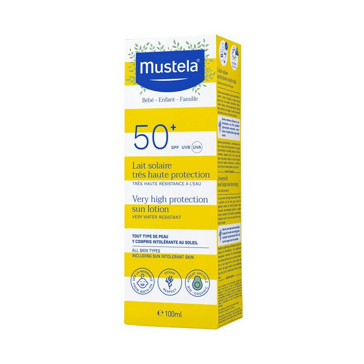 Sun Milk for Children Mustela Niño Sol Spf 100 ml - Mustela Maroc - Aylal Beauty Sun Milk for Children Mustela Niño Sol Spf 100 ml - Mustela Maroc - Aylal Beauty