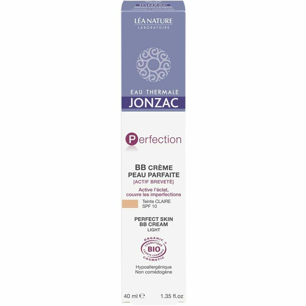 Facial Cream Perfection Eau Thermale Jonzac (40 ml) - Eau Thermale Jonzac Maroc - Aylal Beauty