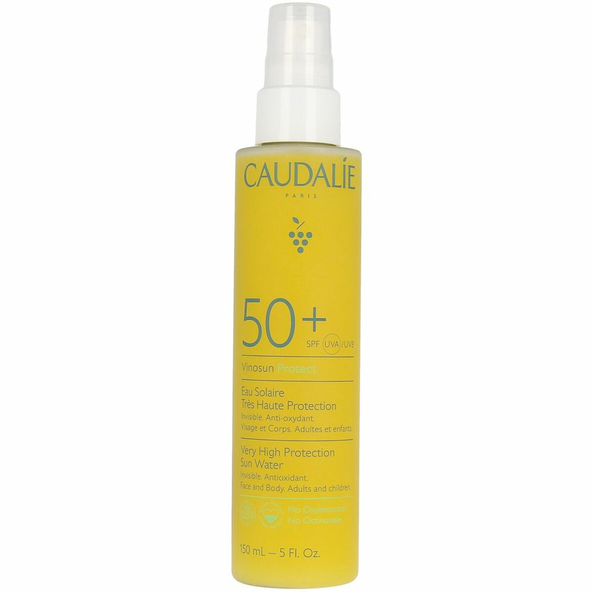Spray Sun Protector Caudalie Vinosun Invisible SPF 50+ 150 ml - Caudalie Maroc - Aylal Beauty