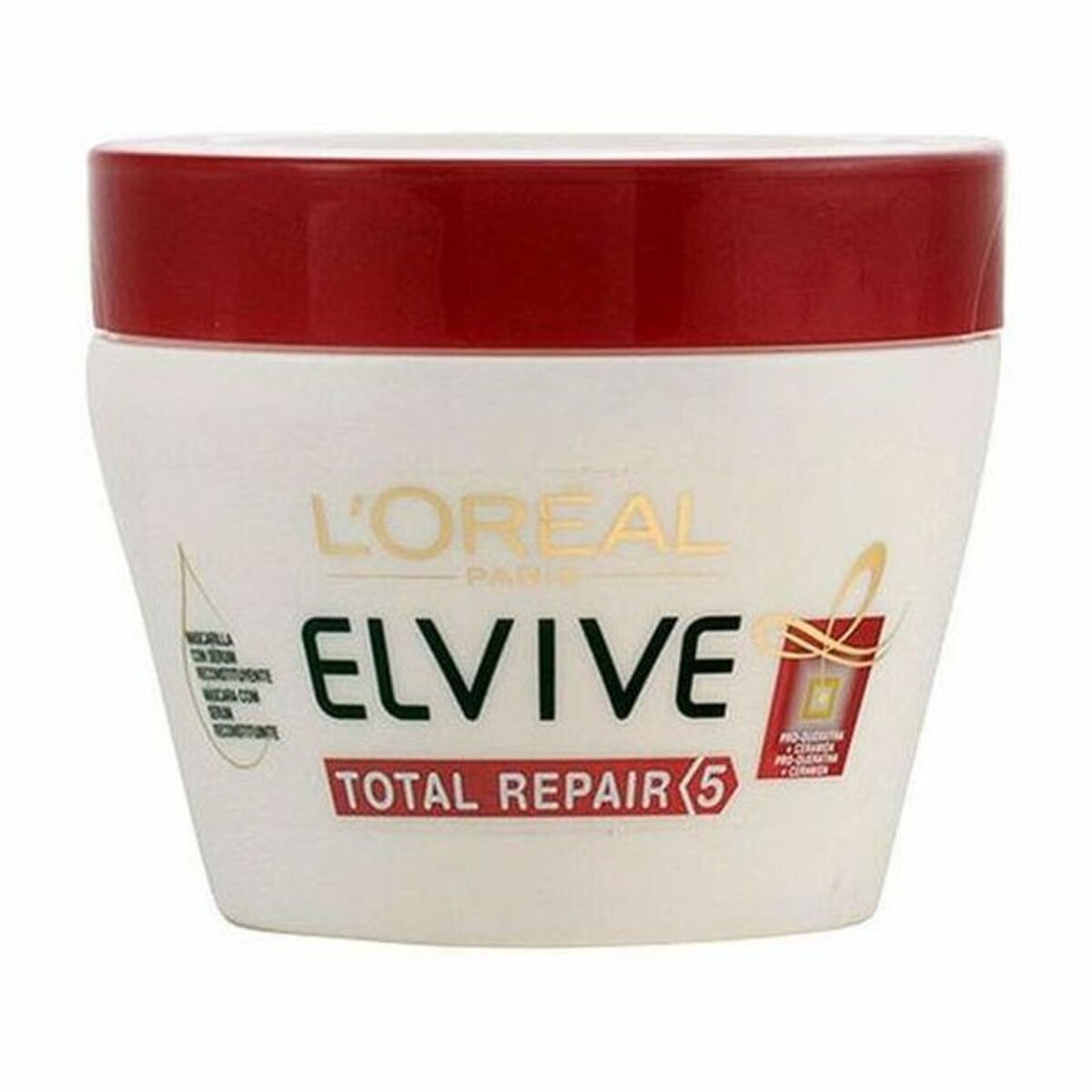 Restorative Hair Mask Total Repair L'Oreal Make Up Elvive 300 ml - L'Oreal Make Up Maroc - Aylal Beauty