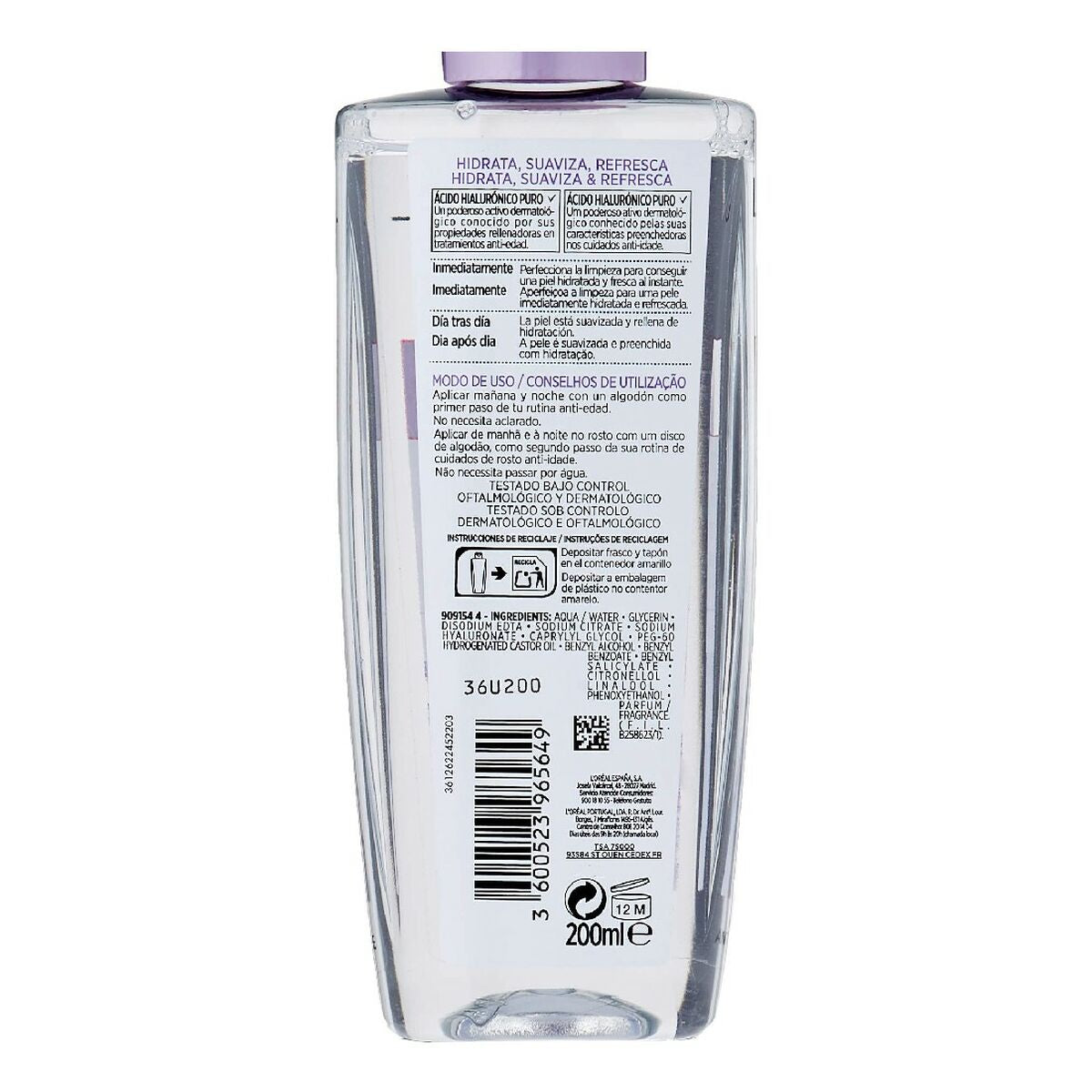 Revitalising Cleansing Toner Revitalift L'Oreal Make Up Fillers for facial lines (200 ml) - L'Oreal Make Up Maroc - Aylal Beauty Revitalising Cleansing Toner Revitalift L'Oreal Make Up Fillers for facial lines (200 ml) - L'Oreal Make Up Maroc - Aylal Beauty
