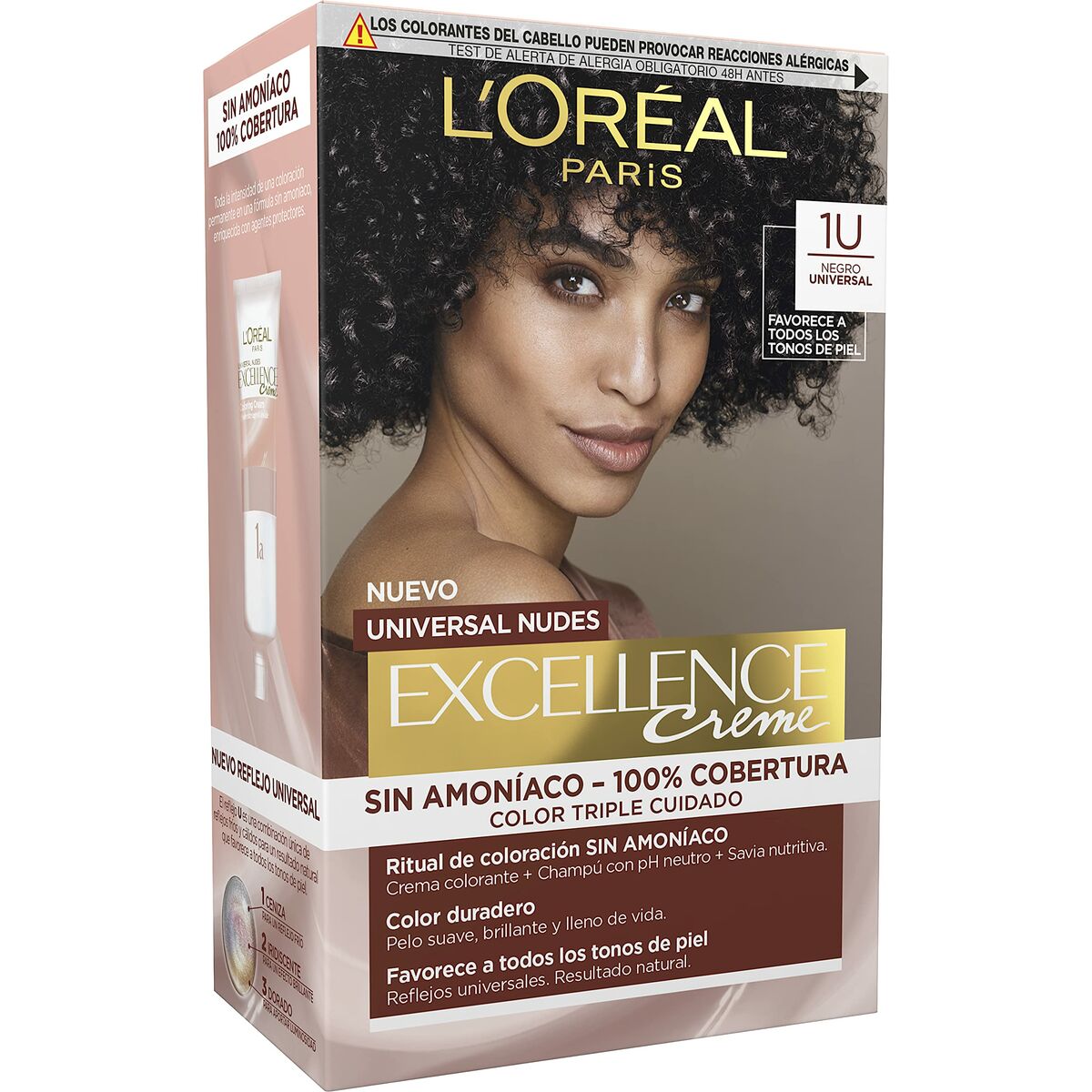 Permanent Dye Excellence Black - L'Oreal Make Up Maroc - Aylal Beauty
