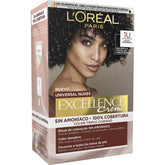 Permanent Dye Excellence Black - L'Oreal Make Up Maroc - Aylal Beauty