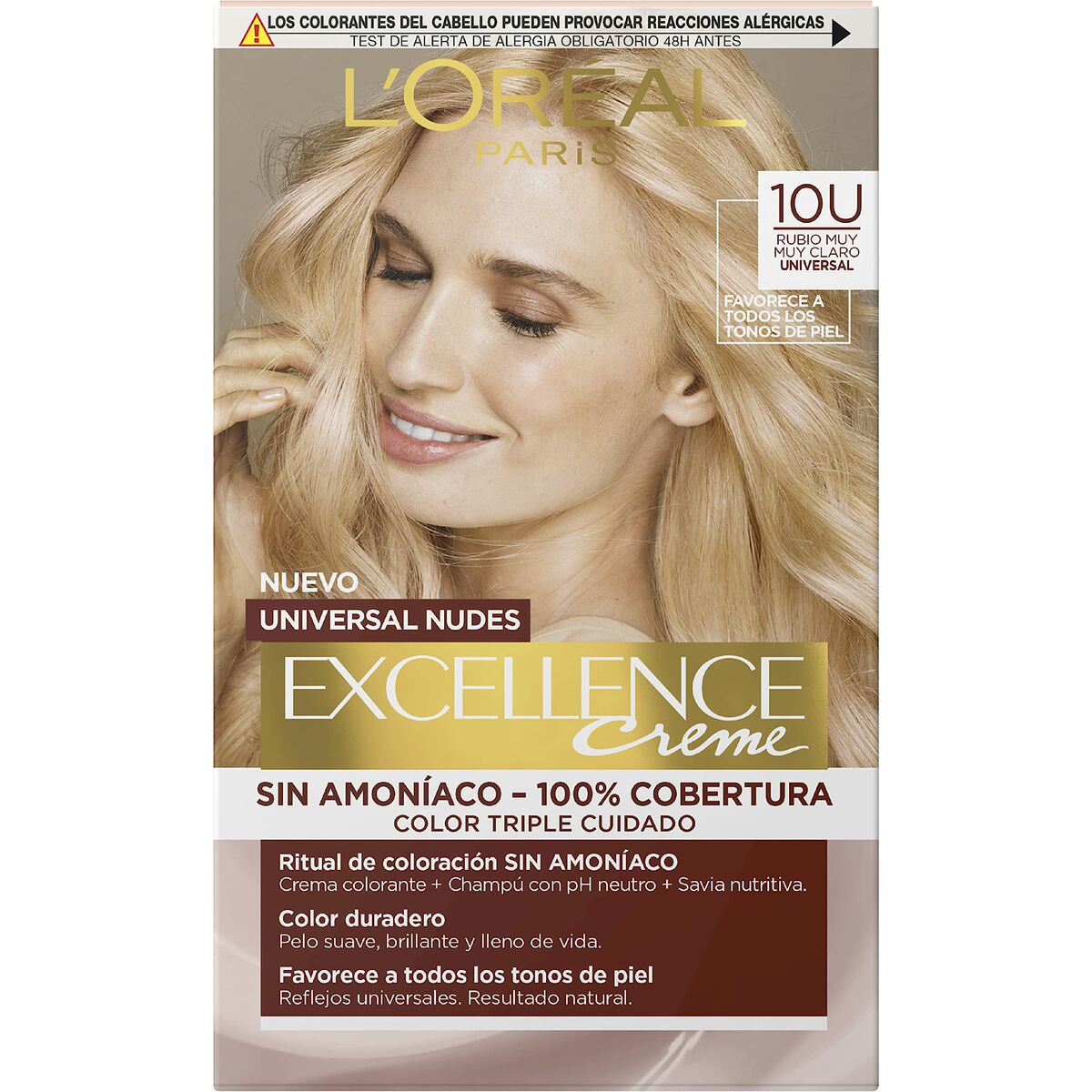 Permanent Dye Excellence Light Blonde Nº 9.0-rubio muy claro - L'Oreal Make Up Maroc - Aylal Beauty Permanent Dye Excellence Light Blonde Nº 9.0-rubio muy claro - L'Oreal Make Up Maroc - Aylal Beauty