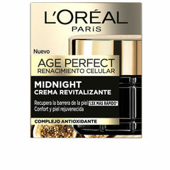 Anti-Ageing Night Cream Age Perfect Revitalising 50 ml - L'Oreal Make Up Maroc - Aylal Beauty