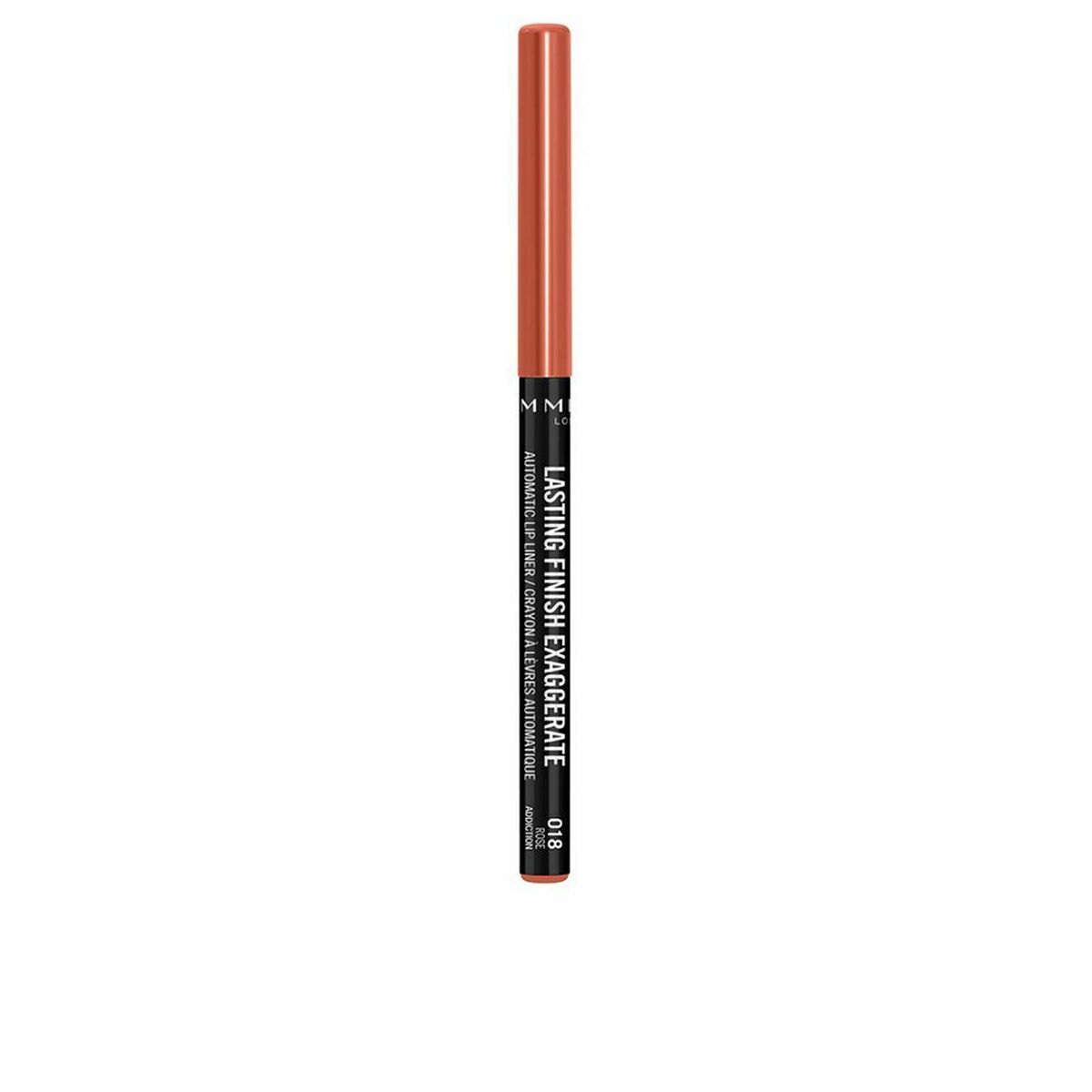 Lip Liner Pencil Lasting Finish Exaggerate Nº018 0,25 g (0,25 g) - Rimmel London Maroc - Aylal Beauty