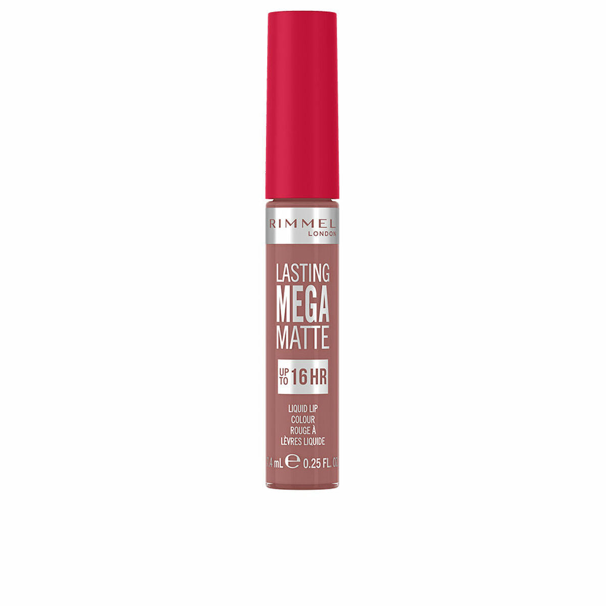 Lipstick Lasting Mega Matte Liquid Nº 709 Strapless 7,4 ml - Rimmel London Maroc - Aylal Beauty