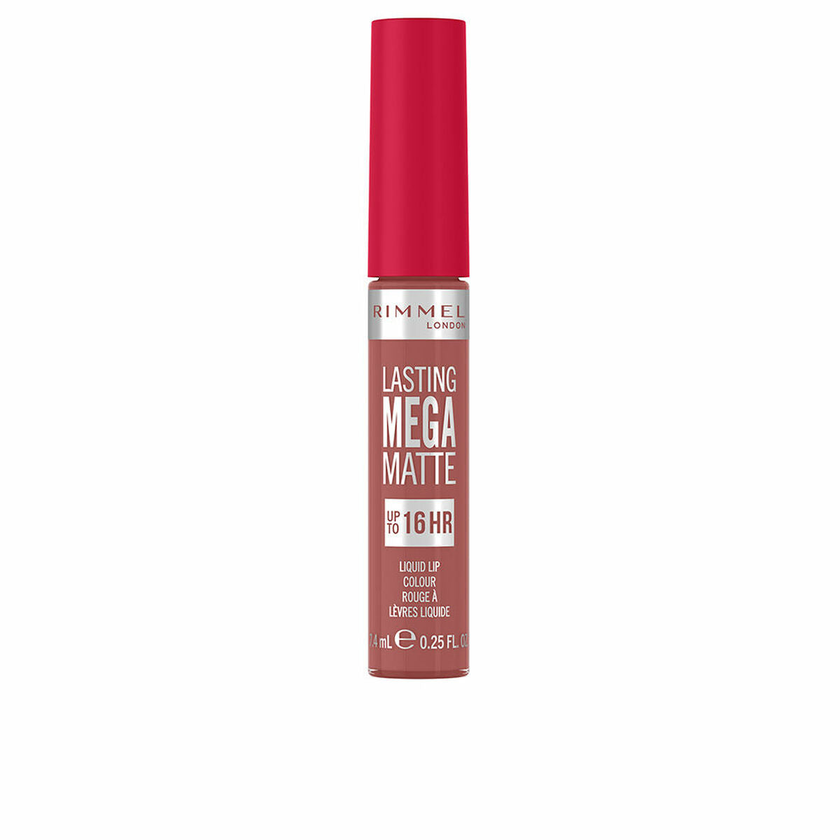 Lipstick Lasting Mega Matte Liquid Nº 110 Blush 7,4 ml - Rimmel London Maroc - Aylal Beauty