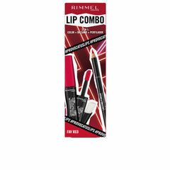 Make-Up Set Lip Combo 3 Pieces Fav Red - Rimmel London Maroc - Aylal Beauty