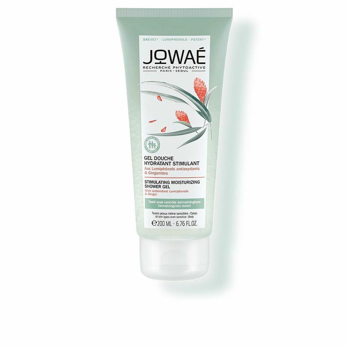 Shower Gel Stimulating Moisturizing (200 ml) - Jowaé Maroc - Aylal Beauty
