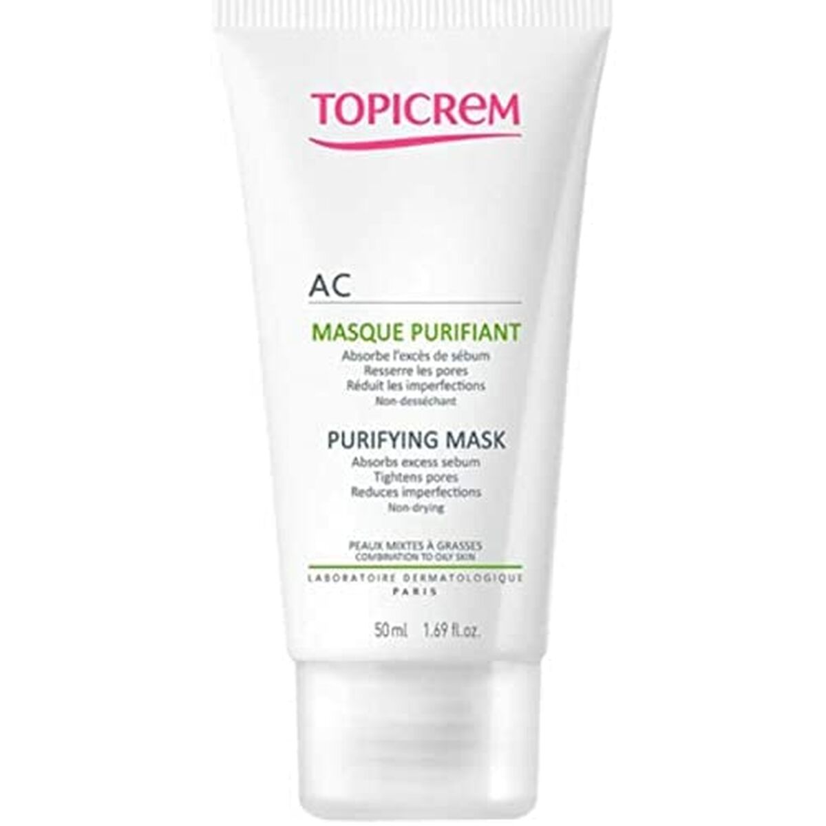 Purifying Mask Topicrem 50 ml - Topicrem Maroc - Aylal Beauty