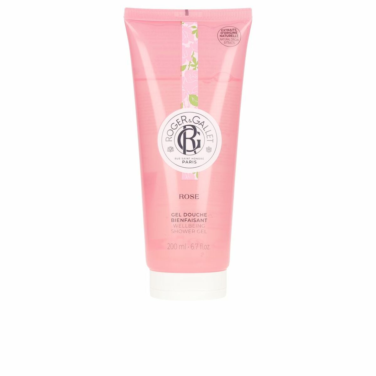 Shower Gel Rose (200 ml) - Roger & Gallet Maroc - Aylal Beauty