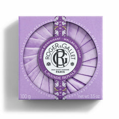 Soap Cake Lavande Royale 100 g - Roger & Gallet Maroc - Aylal Beauty