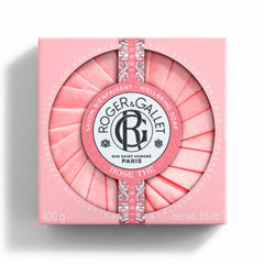 Soap Cake Rose Thé 100 g - Roger & Gallet Maroc - Aylal Beauty