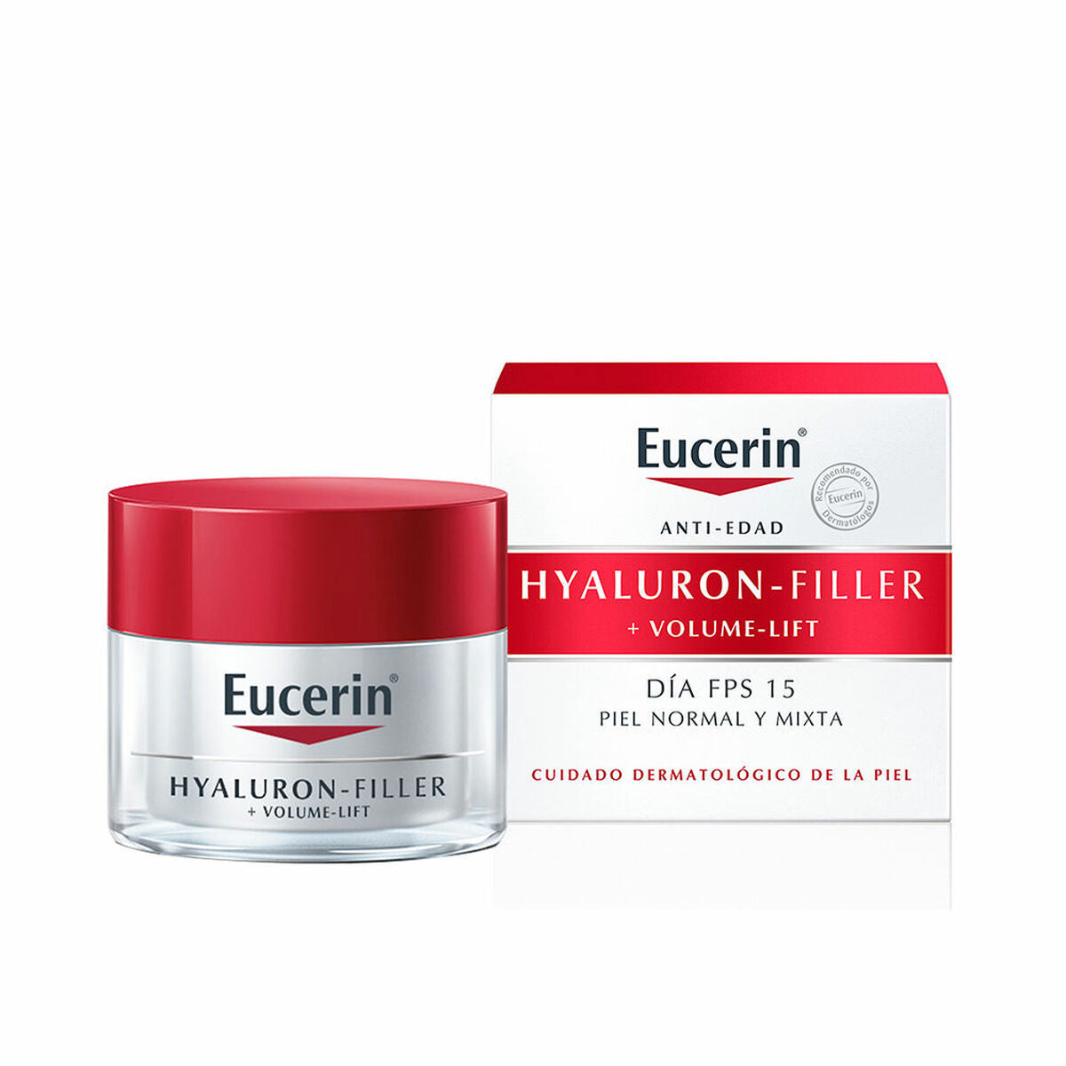 Day-time Anti-aging Cream Hyaluron Filler + Volume Lift (50 ml) - Eucerin Maroc - Aylal Beauty
