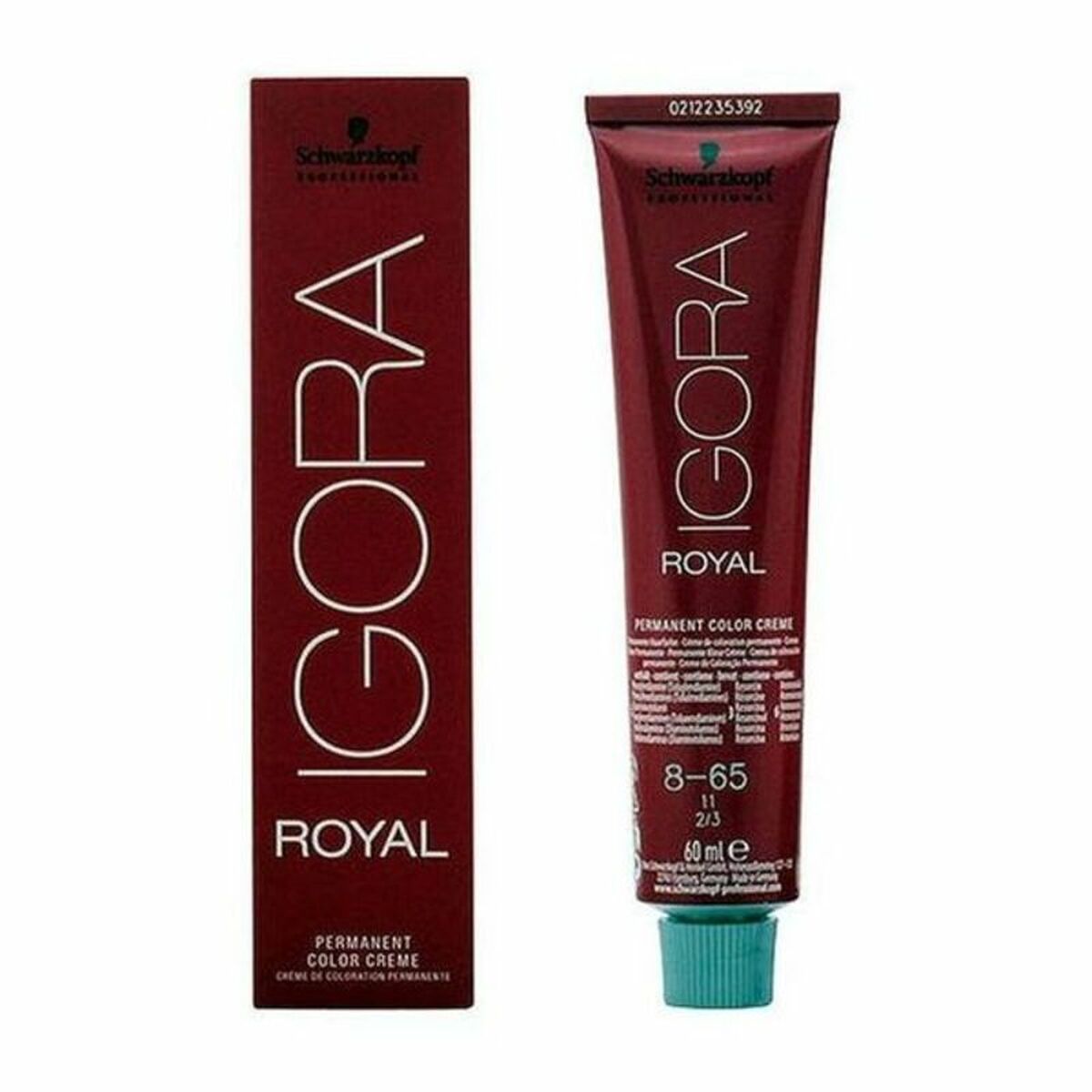 Permanent Dye Igora Royal Igora Royal 8-65 Nº 8-65 Nº 9.0-rubio muy claro Nº 8.0-rubio claro 60 ml - Schwarzkopf Maroc - Aylal Beauty