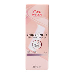 Permanent Dye Shinefinity Color Nº 010/8 60 ml - Wella Maroc - Aylal Beauty