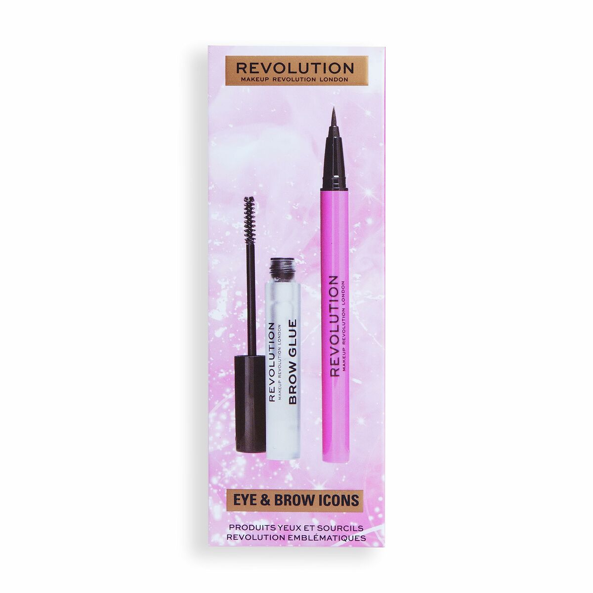 Make-Up Set Eye & Brow Icons 2 Pieces - Revolution Make Up Maroc - Aylal Beauty Make-Up Set Eye & Brow Icons 2 Pieces - Revolution Make Up Maroc - Aylal Beauty
