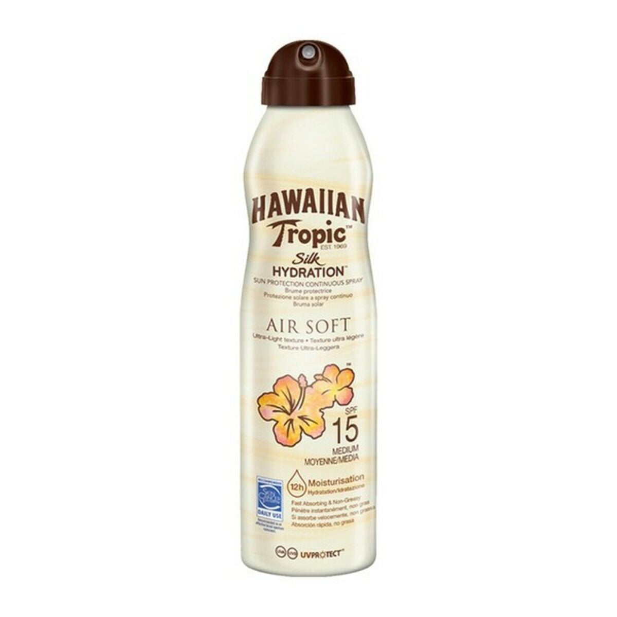 Sun Screen Spray Silk Air Soft Silk Hawaiian Tropic Spf 30 - Hawaiian Tropic Maroc - Aylal Beauty